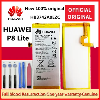 Original HB3742A0EZC+ Li-ion baterijo telefona Za Huawei P8 Lite Uživajte 5S ALE-CL00 UL00 CL10 UL10 TL00 TAG-AL00 TAG-CL00