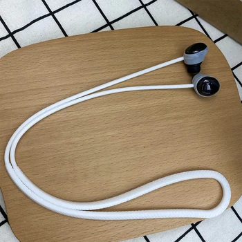 Silikonski Anti Izgubil Trak Slušalke Vratu Visi Vrv za SAMSUNG Galaxy Brsti Pro Brezžične Slušalke Vrvica za opaljivanje tega Ovratni Pašček Kabel Niz