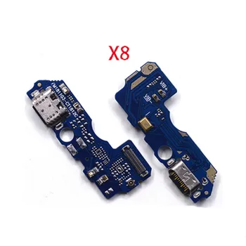 Za Meizu X8 Napajanje USB polnilni Priključek, Vtič Vrata Dock Flex Kabel