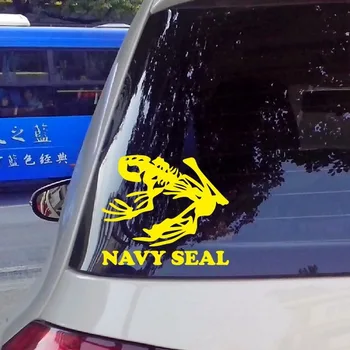 Navy Seal Nepremočljiva Avto Smešno Nalepke In Vinilne Nalepke Visoko Kakovostno motorno kolo nalepka/Reflektivni srebrno bela/črna/Rumena