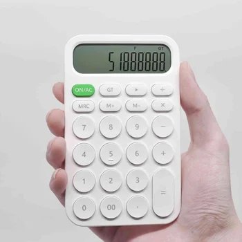 MIIIW 12 Digitalni Kalkulator Mini Namizje Elektronski Prenosni Kalkulator LED Prikazovalnik Samodejni Izklop Za Pisarno