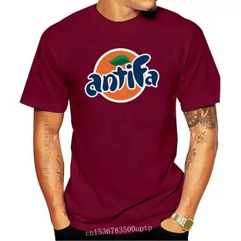 Novo Antifa T Shirt Antifa T-Shirt Tiskanje Tee Moški Majica S Kratkimi Smešno Prevelik Priložnostne Bombaž Tshirt