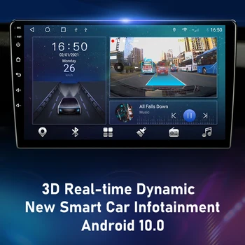 Srnubi Android 10 avtoradia Za Hyundai Creta 2016-2018 Multimedijski Predvajalnik Videa, 2 Din 4G GPS Navigacija Carplay DVD Vodja enote