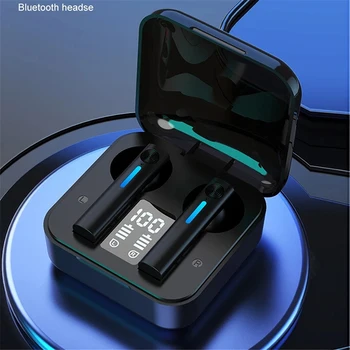 Novi Bluetooth Slušalke T13 Brezžične Slušalke LED TWS z Mikrofonom Slušalke Noise Cancel Slušalke Čepkov