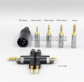 LN007661 XLR 2.5 mmBalanced 16 Jedro 99% 7N OCC Slušalke Kabel Za HiFiMan RE2000 Topologija Prepone Dinamičnega Voznika