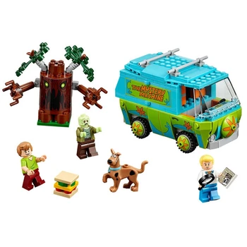 10430 10428 Scooby Skrivnost Stavbe, Bloki, Opeke Doo Igrače Za Otroke, Božična Darila, Otroci Model Pralni Lutka