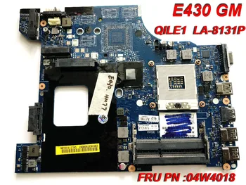 Original Za Lenovo E430 Motherboard QILE1 LA-8131P FRU PN:04W4019 preizkušen dobro brezplačna dostava