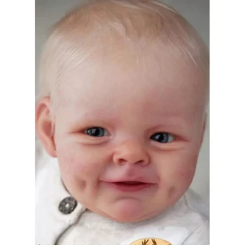 22-palčni Rodi Punčko Kit Priljubljena Shaya Sladek Obraz Mehki Unpainted Nedokončane Lutka Deli z Potrdilo Sveže Barve Bebe Igrača