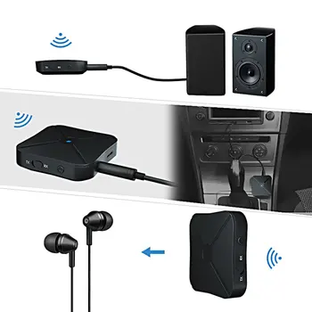 Bluetooth, združljiva 5.0 Sprejemnik in Oddajnik Zvoka Glasbeni Stereo Brezžični Adapter RCA 3.5 MM AUX vhod Za Zvočnik TV Car PC