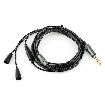 OFC Zamenjava Stereo Avdio Kabel Podaljšek Glasbe Kabel Žice za Sennheiser IE80 IE8I IE8 Slušalke Slušalke