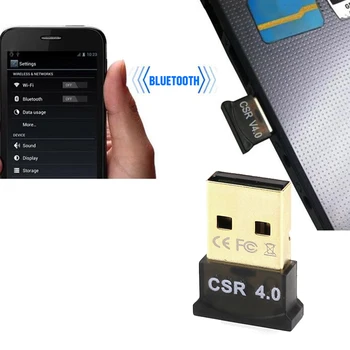 CSR8510 Mini Handfree Brezžično tehnologijo Bluetooth, združljiva 4.0 Adapter USB Računalnik, Oddajnik Sprejemnik Za Zmago 7/8/10 Vista/XP 3Mbps