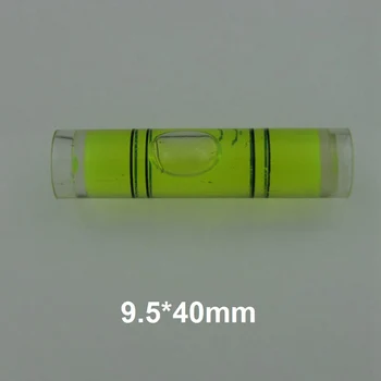 QASE Premera 9 mm Plastični Cevni Duha Ravni Mehurček Mini libela
