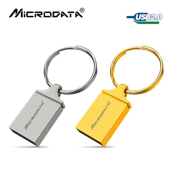 Mikropodatkov Flash USB Ključek 8GB 16GB 32GB Pendrive 2.0 USB ključek 32gb 64gb Pero Disk 128gb kovinski disk pomnilnik usb memoria