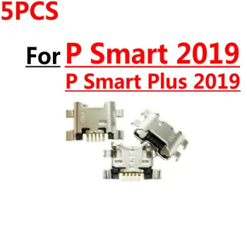 5pcs Novo Micro USB Vtič za Polnjenje Port Priključek, Vtičnica Za Huawei P Smart 2019 / Plus 2019