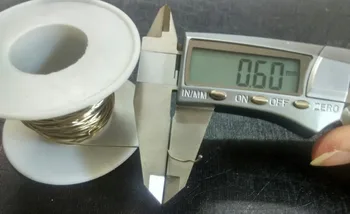 Spajkalna žica Lead-free srebro 3% M705 0,6 mm 10Meters DIY slušalke pribor(cena je za 10meters)