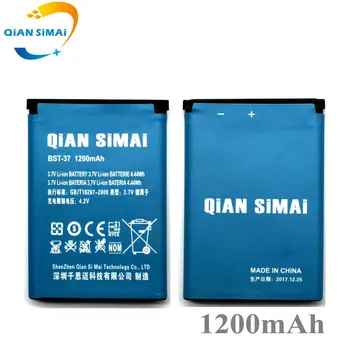 QiAN SiMAi BST-37 1200mAh Baterija Za Sony Ericsson J100i K200i T280i V600 K610i W700 W710C D750i K750C W350 W800i W810i Z300i