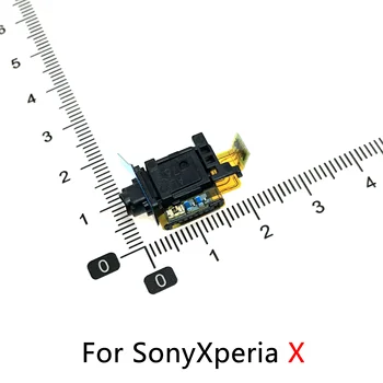 Za Sony Xperia X XA XA1 XA1U XZ XZS XZ1 Kompaktne Premium Plus Slušalke Slušalke Slušalke Jack Senzor Bližine Flex Kabel