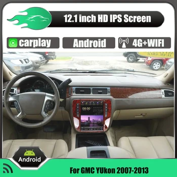 12.1 Palca Android Avto Radio, GPS Navigacija Za GMC Yukon/ Chevrolet Tahoe/Chevrolet Silverado 2007-2013 Auto Stereo HD Zaslon