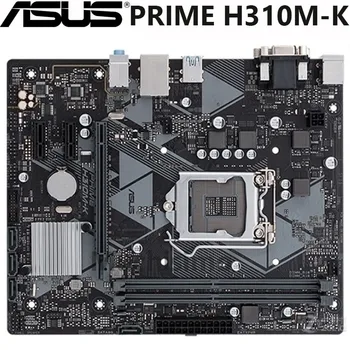 Asus PRIME H310M-K Prvotne matična plošča Intel H310 H310M LGA1151 i7 i5, i3 DDR4 USB3.0 SATA3 PCI-E 3.0 Namizni Računalnik Uporablja