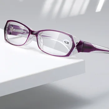 Anti-modra Svetloba Obravnavi Očala Smolo Objektiv Vzmetne Noge Moda Presbyopia Očala Dioptrije +1.0 +1.5 +2.0 +2.5 +3.0 +3.5 +4.0