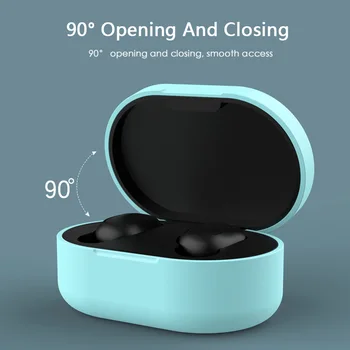 Novi Silikonski Zaščitni Pokrov Primeru Silikona, Spusti Varovanje Rokav Non-slip Zaščitni Pokrov Za Xiaomi Redmi Airdots Slušalke