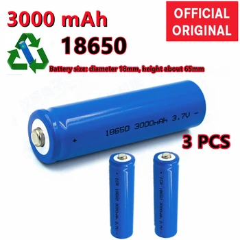 30000mAh 3,7 V Li-ionska Baterija 18650 Li-ionska Akumulatorska Baterija za LED Svetilka/elektronski Pripomoček, Kabinet Svetlobe Dropshipping