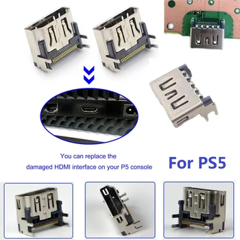 5/10Pcs Za Sony PS5 HDMI Vrata Vtičnice Vmesnik Zamenjava Za Play Station 5 Priključek Združljiv Vtičnico HDMI Vtič Brezplačno Ladja