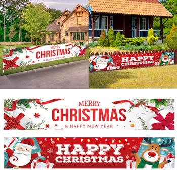Vesel Božič Santa Claus Banner Viseči Okraski Božično Dekoracijo Za Dom 2021 Božič Navidad Noel Darila, Novo Leto 2022