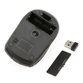 Prenosni 2,4 GHz Wireless Mouse Inteligentni Gaming Miška Optični Vozni Igralec Miši Plastični USB Sprejemnik Za RAČUNALNIK Prenosni Računalniki