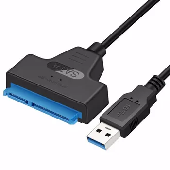 USB 3.0, da Sata adapter pretvornik-kabel 22pin sataIII, da USB3,0 adapterji za 2.5