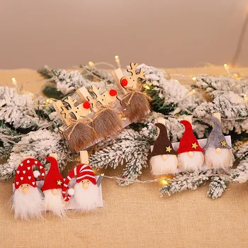 Adornos Navidad 2021 Natalne Christmas Tree Okraski Leseni Posnetek Božič Spusti Qrnament