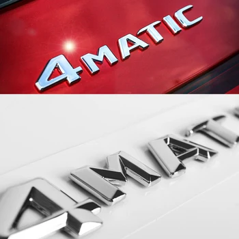Avto Zadaj Prtljažnik Simbol 3D Nalepke Za Mercedes Benz AMG GT C E S Razred W246 W204 W205 W210 W211 W212 W213 GLB 4MATIC Dodatki