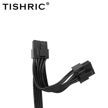TISHRIC PCI-E GPU 6Pin Dvojni 8pin (6+2pin) Napajalni Kabel PCI Express grafično Kartico Napajalni Kabli Za Rudarstvo Motherboard
