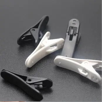 15pcs Objemke za slušalke slušalke objemka Ovratnik Posnetek za slušalke kabel posnetke za slušalke zamenjava MP3, MP4 Črno bel