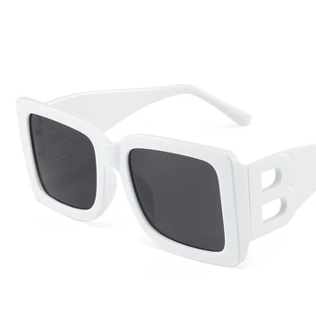 Kvadratni sončna Očala Ženske Modni 2021 Letnik Odtenki Moške blagovne Znamke Design Luksuzni sončna Očala UV400 prevelik eyewea