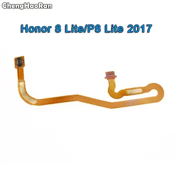 ChengHaoRan Gumb Domov Prstnih Senzor na Dotik ID Priključek matične plošče Flex Kabel za Huawei Honor 8 Lite /P8 Lite 2017
