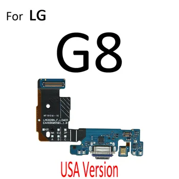 Polnjenje prek kabla USB Polnilnik Dock Vmesnik Odbor S Mikrofon Mic Flex Kabel Za LG G5 G6 Plus G7 G8 ThinQ