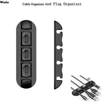 Magnetni Kabel Svečke Primeru Mikro USB Tip C Prenosna Škatla za Shranjevanje Magnet Priključek Glavo Nasveti Posodo Kabla Glavo Škatla za Shranjevanje