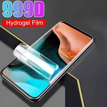 9D Zaščitna Hydrogel Film Za Xiaomi POCO M3 X3 NFC F1 F2 Pro Screen Protector Za Moj 9 10 Lite A3 9T 10T Pro Polno Kritje Film