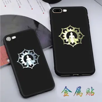 Feng Shui Talisman Amulet Mobilni Telefon, Nalepke, Laptop Za Vrata Wc Tibera šest znakov mantro in big Ming
