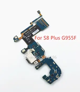 Micro USB za Polnjenje, Polnilnik Dock Priključek Flex Kabel Za Samsung Galaxy S8 Plus S8+G955F G955U G955N G9550 Zamenjajte Izvirni