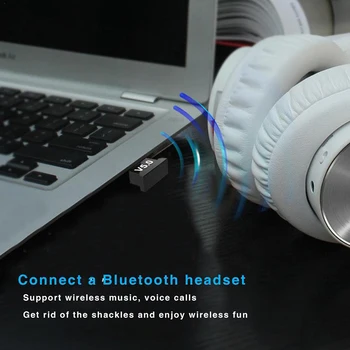 V5.0 Brezžični USB Bluetooth 5.0 Adapter Bluetooth Dongle Glasbeni Sprejemnik Adapter Bluetooth Oddajnik Za PC TV Avto