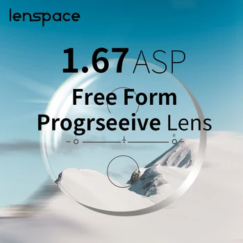 1.67 Digitalni Free-form Postopno Asferični Optični Očala na Recept Leče