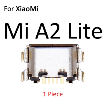 Micro USB Priključek Tip-C polnilni Priključek, Vtič Vrata Dock Polnjenje Vtičnico Za XiaoMi Mi A1 A2 Lite 9 8 9T Lite SE Pro 6