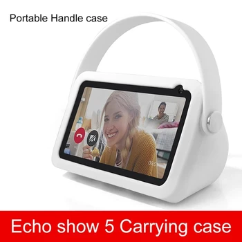 Zaščitna torbica Za Echo kažejo, 5 Amazon Alexa Echo Kažejo, 5 kritje primera silikonski dustproof shockproof pokrov