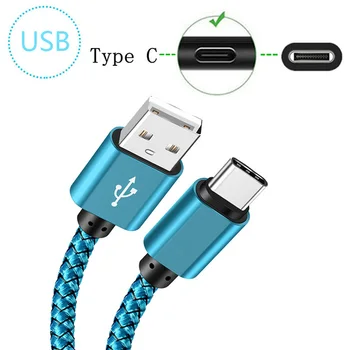 USB Tip C Kabel USB-C Mobilni Telefon, Hitro Polnjenje, Polnilnik, Kabel Za NASPROTNEGA A74 A94 A54 5G A93 A73 A53 A5 A9 2020 A52 A72 A92 S