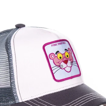 Pink Panther Očesa Klobuk Poletje Baseball Skp Vrnitev Žoge Anime Kamiondžija Kape Roza Poredna Panther