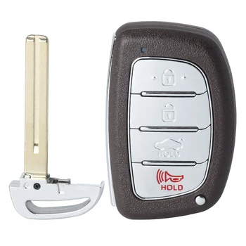Keyecu CQOFD00120 Smart Remote Key Fob 4 Gumbi 433MHz 8A Čip za Hyundai Sonata Šport 95440-C1000N, 95440-C1001, 95440-C1000
