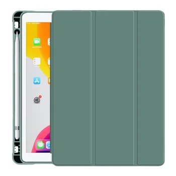 Za iPad 10.2 8. 2018 2017 9.7 Primeru Smart Cover z Imetnik Svinčnik Za Mini 5 2019 10.5 Pro 11 2021 Za iPad Zraka 4 10.9 Primeru