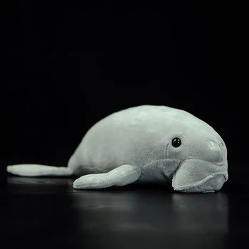 Srčkan Dugong dugon Mehko Polnjene Plišastih Igrač Manatee Lutka Simulacije Ljubki Veren Dudongidae Ocean Živali Model Otroci Darilo